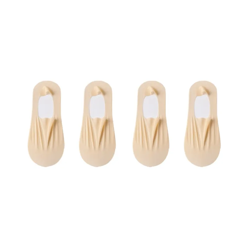 GRACEWELL No Show Socks Women's 4 Pack-11
