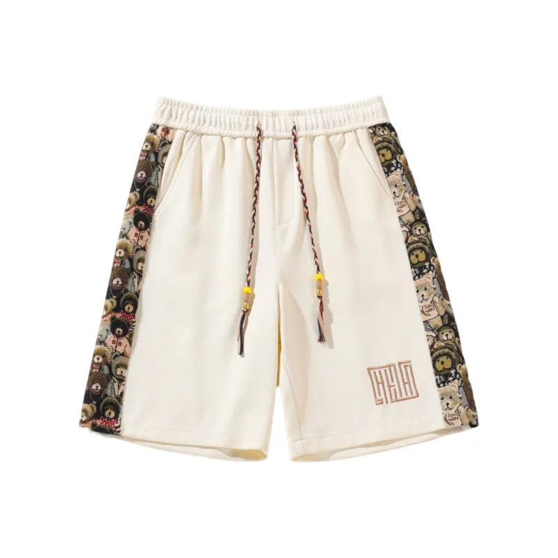 PAINT STAIN Casual Shorts Unisex-10