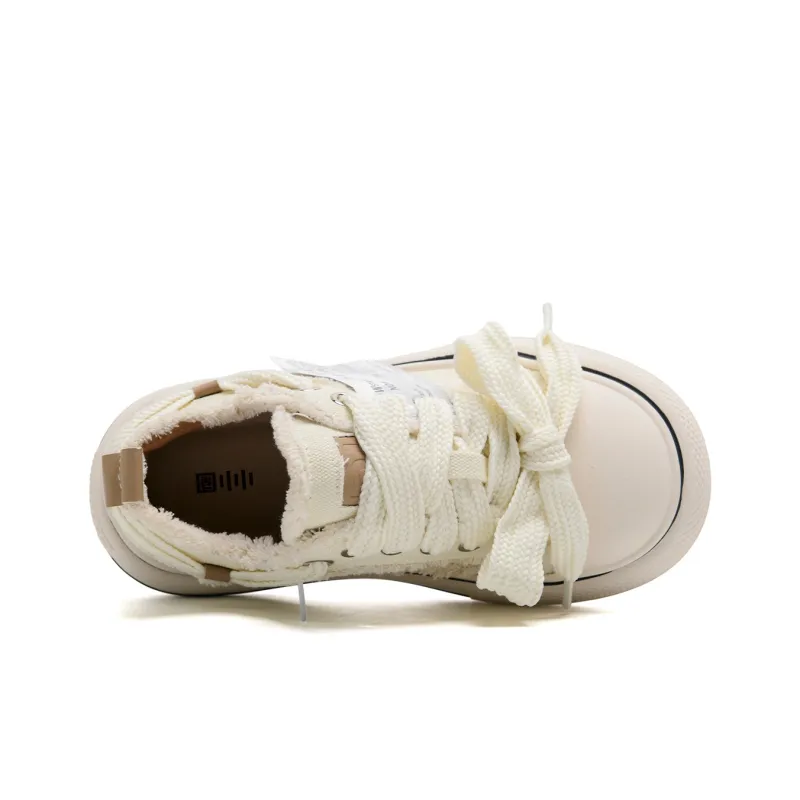 Circle Small Coverage Wear-Resistant Lightweight Low-Top Skateboard Shoes Women's-4