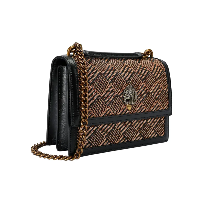 Kurt Geiger London Fabric Shoulder Bag Crossbody Bag Women's Tan-1