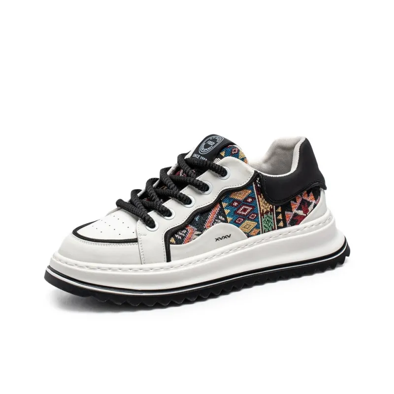 Vxv Cushioning, Slip Resistant, Breathable, Coverage, Balance, Height Increasing Low Top Casual Shoes Men's-4