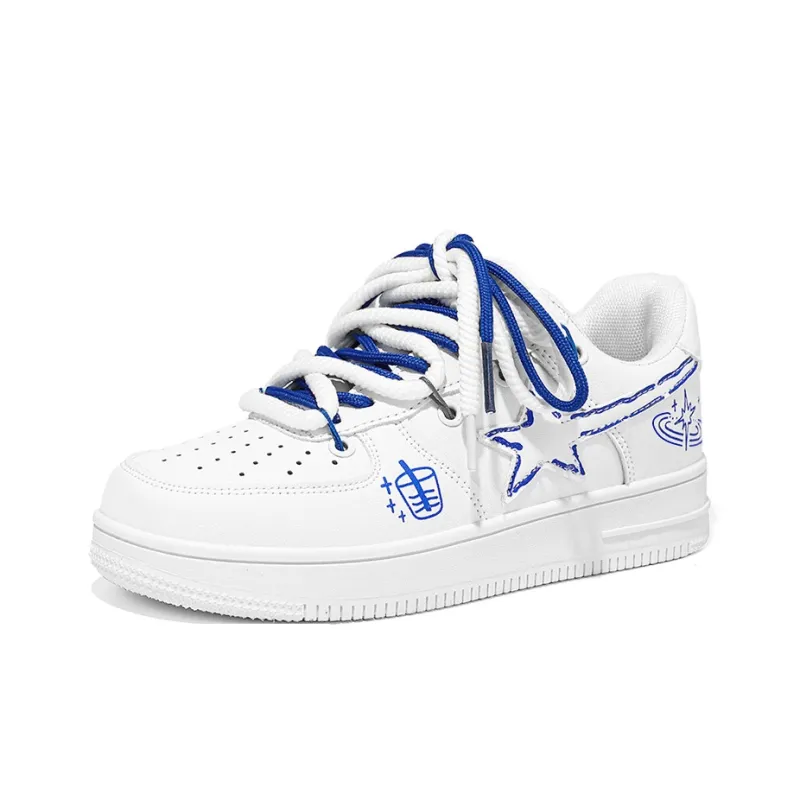 Snow Know The Answer SKTA Durable Lightweight And Breathable Low Top Skateboard Shoes Unisex-6