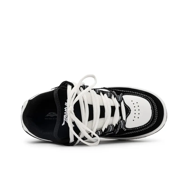 Snow Know The Answer SKTA Lightweight And Breathable Low Top Skateboard Shoes Unisex-9