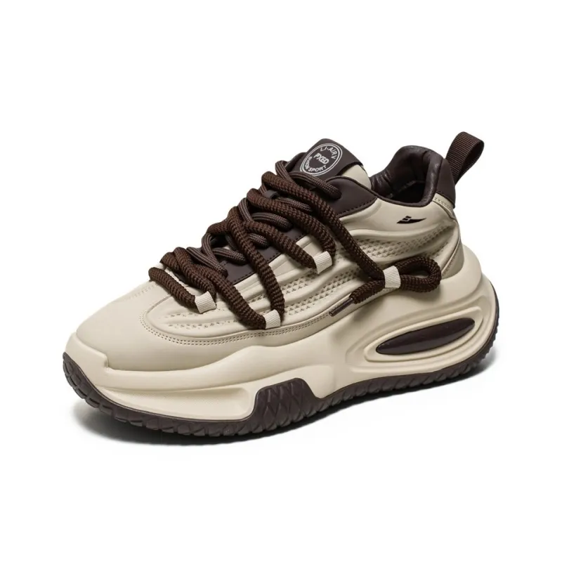 Kuding Cushioned Slip Resistant Abrasion Resistant Low Top Casual Shoes Men's-1
