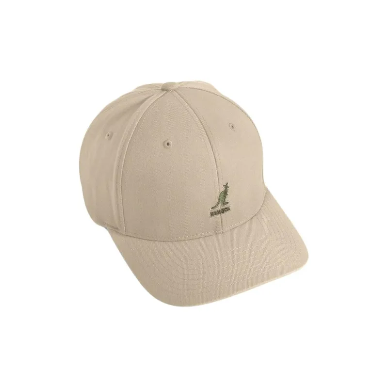 KANGOL Wool Baseball Caps Unisex Beige-1
