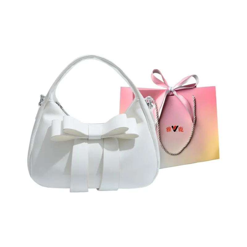 Yalu PU Shoulder Bag, Crossbody Bag, Handbag Regular Women's Silver/Black/Pink/White-21