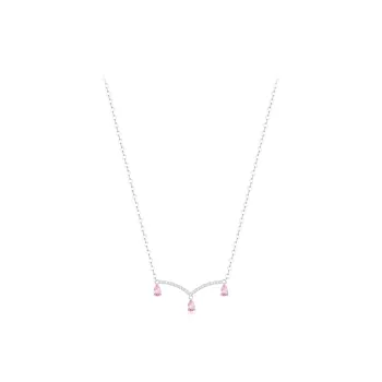 PRETTY DIARY Zircon Necklaces Women's