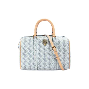Kurt Geiger London Canvas Boston Bag One Shoulder Handbags Regular Women's Blue