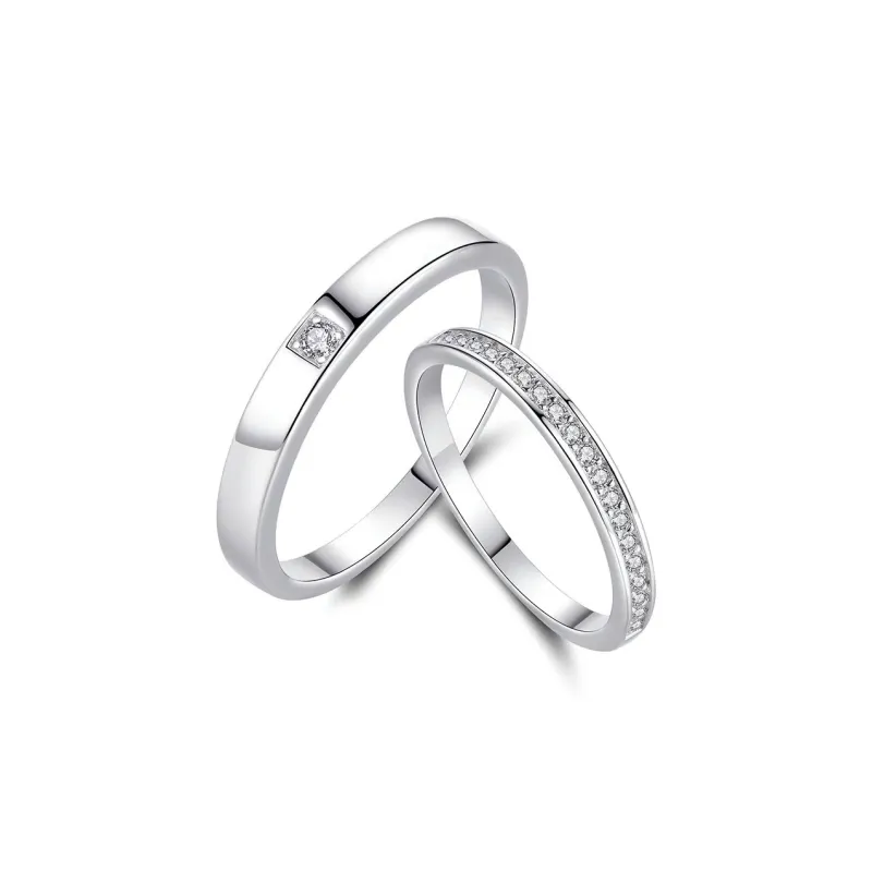 LAA 925 Sterling Silver Rings Unisex-0