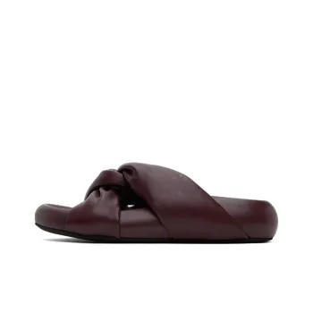 MARNI Odor Resistant Slide Slippers Women's Dark Red