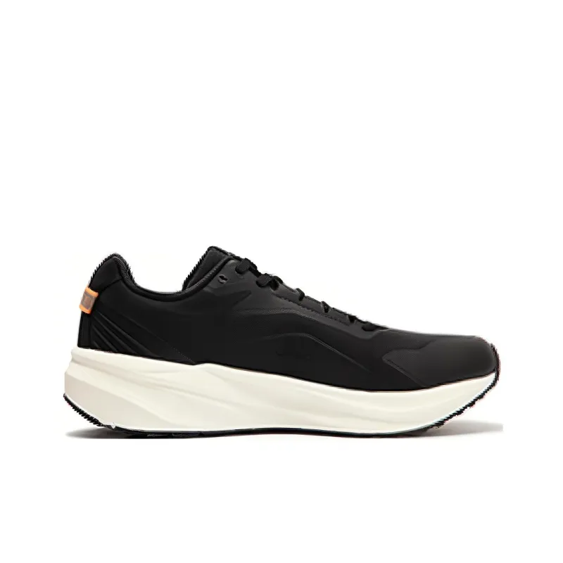 361° Cushioned Wear Resistant Water Resistant Low Top Training Running Shoes Men's Black Orange-1