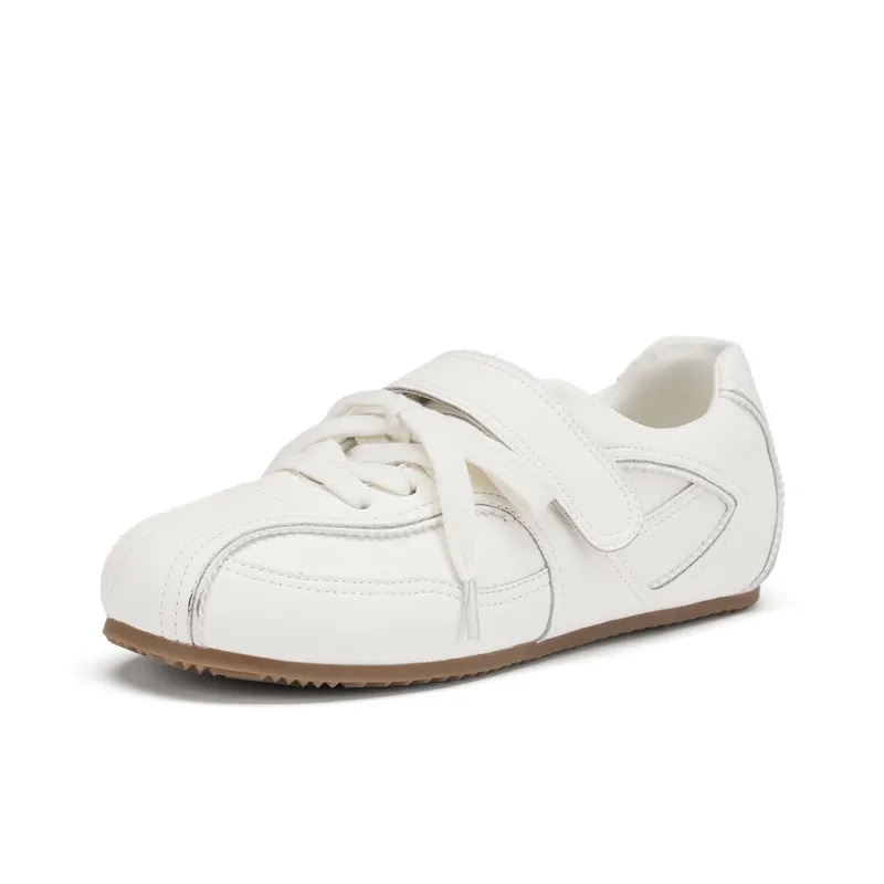 Hotwind Anti Slip And Wear Resistant Lightweight Low Top Casual Shoes Women's Beige-1