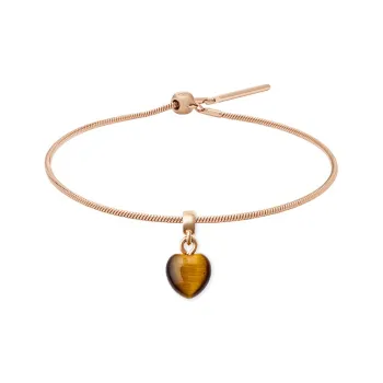 Daniel Wellington CHARMS Whisper Tiger's Eye Stone Bracelets Unisex