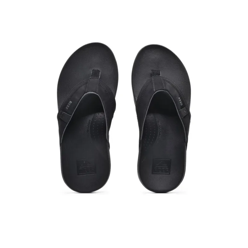 REEF Abrasion Resistant Slip Resistant Flip Flops Unisex Black-4
