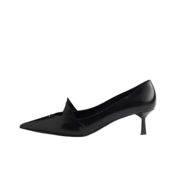 PRADA Slim Heel High Heels 5.5cm Women's Black