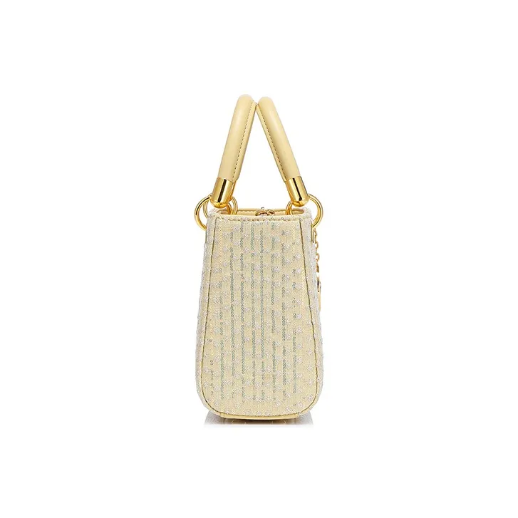 JUST STAR Synthetic Leather Crossbody Bag Regular Women's Yellow-2