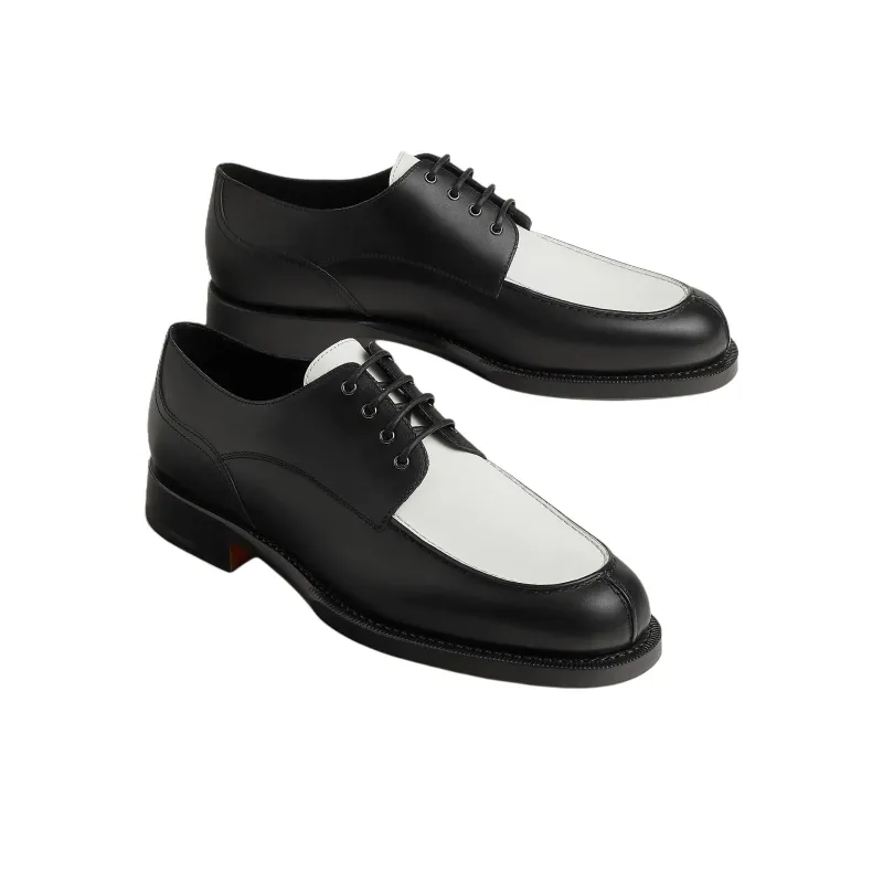HERMES Influence Casual Shoes Men's Black-3