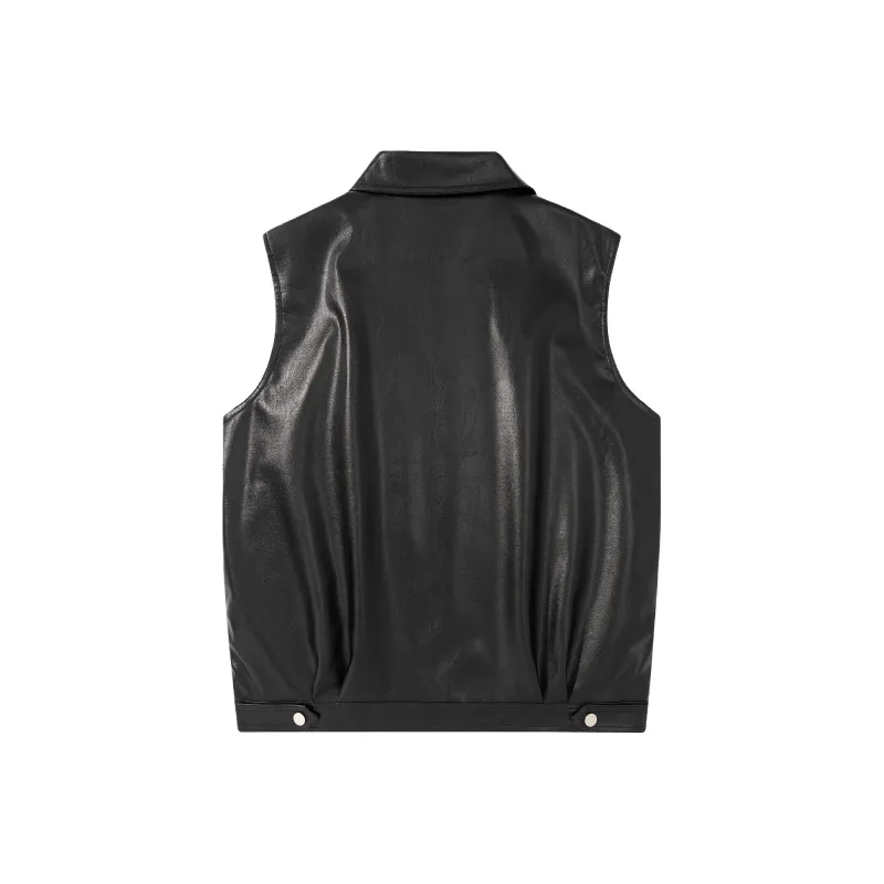 ZYKY Leather Jacket Unisex Black-1