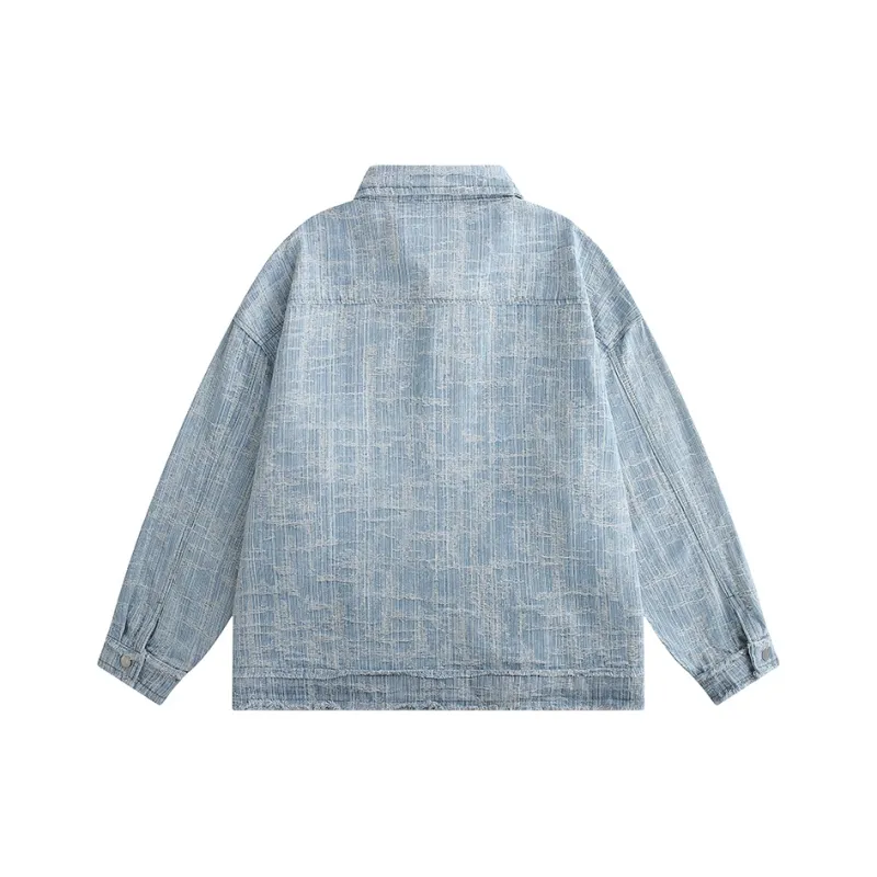 TUCANO Denim Jacket Unisex Light Blue-1