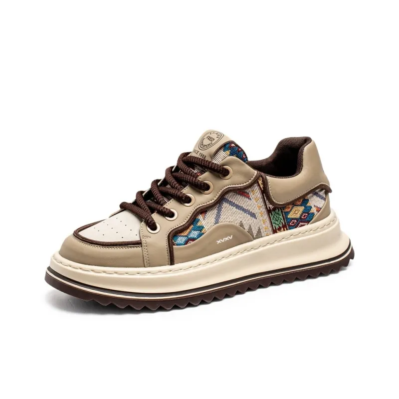 Vxv Cushioning, Slip Resistant, Breathable, Coverage, Balance, Height Increasing Low Top Casual Shoes Men's-8