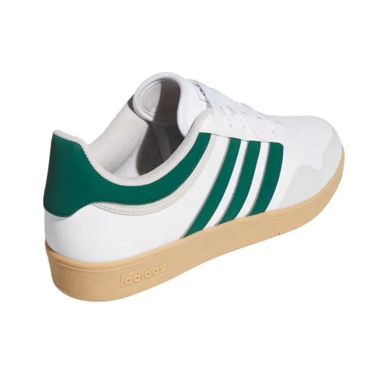 Adidas Hoops 4.0 Anti Slip Wear Resistant Low Top Skateboard Shoes Men's White-3