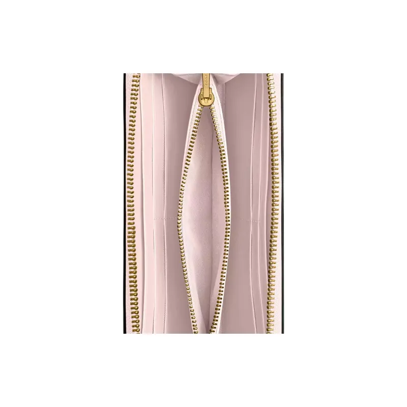 COACH Calfskin Wallet Small Size Women's Blush Pink-3