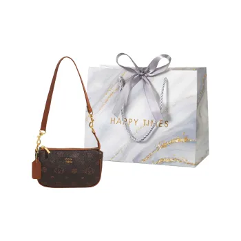 Miss Angel PU Crossbody Pillow Bag Shoulder Bag Women's Brown