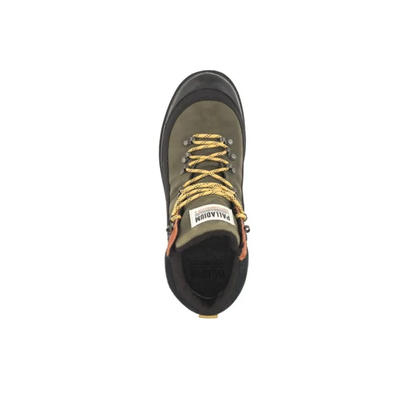 Palladium PALLABROUSSE Abrasion Resistant Slip Resistant Short Outdoor Boots Men's Green-2