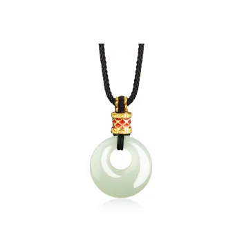 Di Su Xing Hetian Jade Pendants White Jade Women's