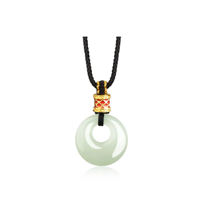 Di Su Xing Hetian Jade Pendants White Jade Women's-0