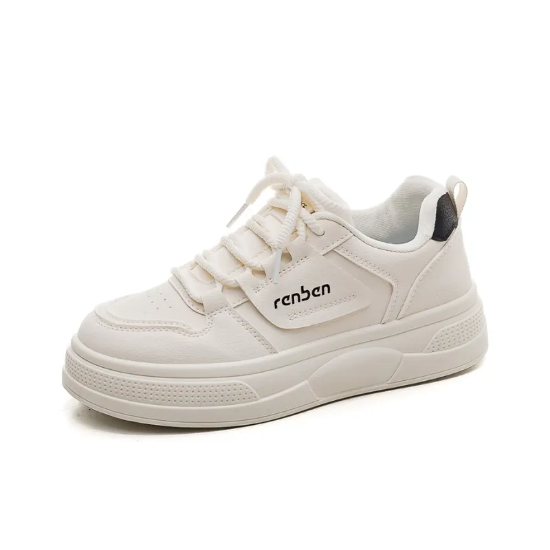 RENBEN Anti Slip And Wear Resistant Breathable Low Top Skateboard Shoes Women's-8