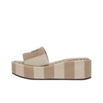 FENDI Sunshine Slide Slippers Women's Gray