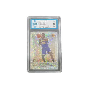 PANINI 2020 21 Prizm LeBron James Lakers LeBron James Bubbles Fold Prizm 9 Teca Graded Cards 1 Pc