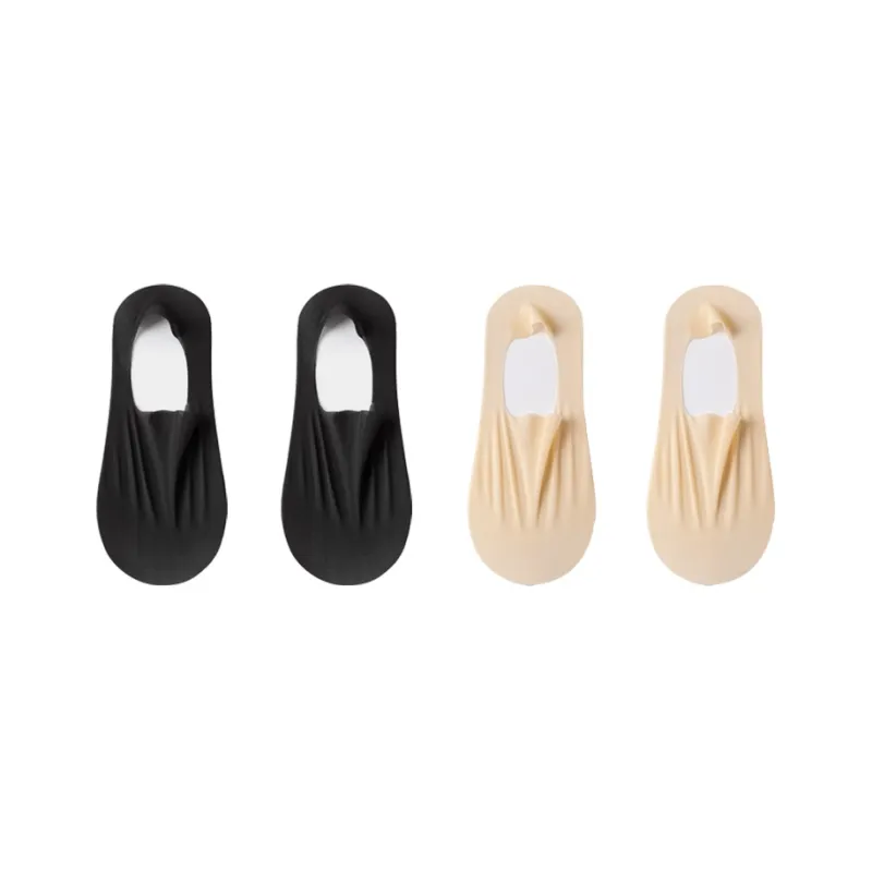 GRACEWELL No Show Socks Women's 4 Pack-8