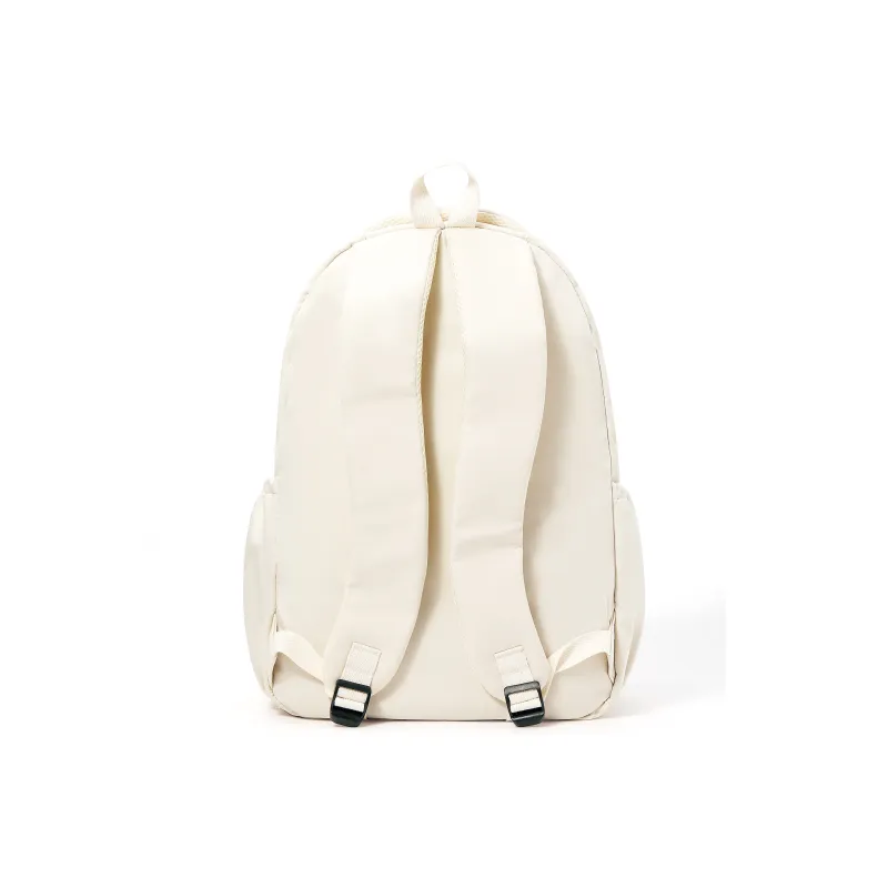 KEYSTREET Fabric Backpack Unisex Ecru/Classic Black/Haze Blue/Mint Green-4
