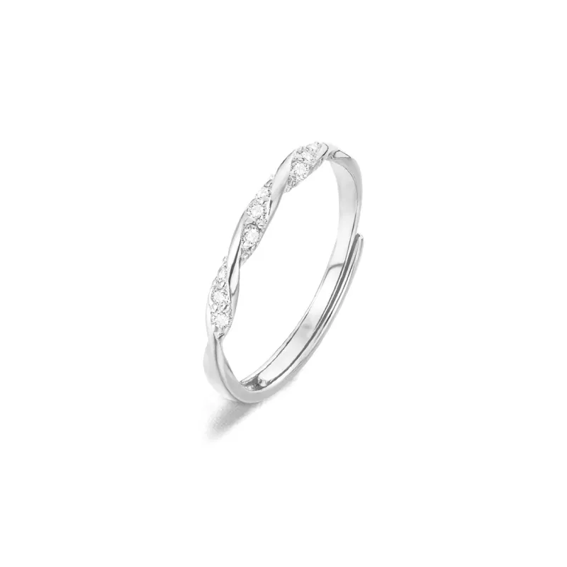 FORCHI Sterling Silver 999 Rings Unisex-5