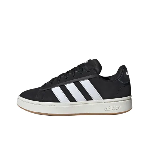 Adidas GRAND COURT ALPHA Low Top Skateboard Shoes Women's Black White