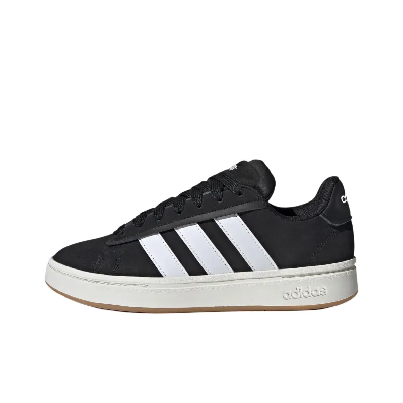 Adidas GRAND COURT ALPHA Low Top Skateboard Shoes Women's Black White-0
