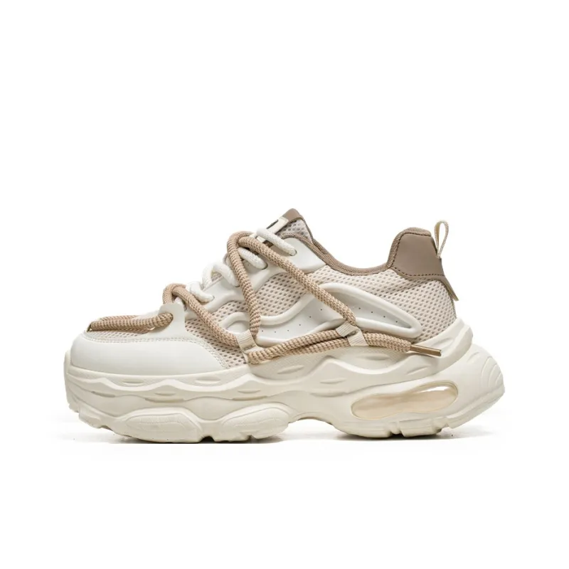 HACKBUTEER Low Top Chunky Sneakers Men's-0