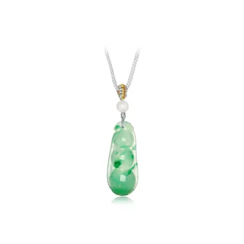 Hkgd African Emerald Necklaces Unisex