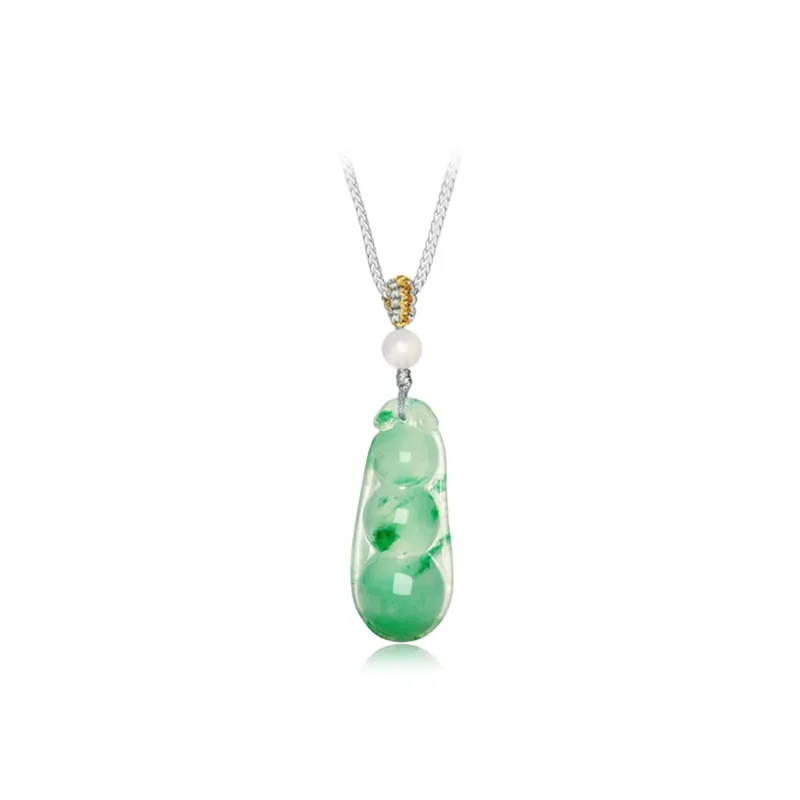 Hkgd African Emerald Necklaces Unisex-0