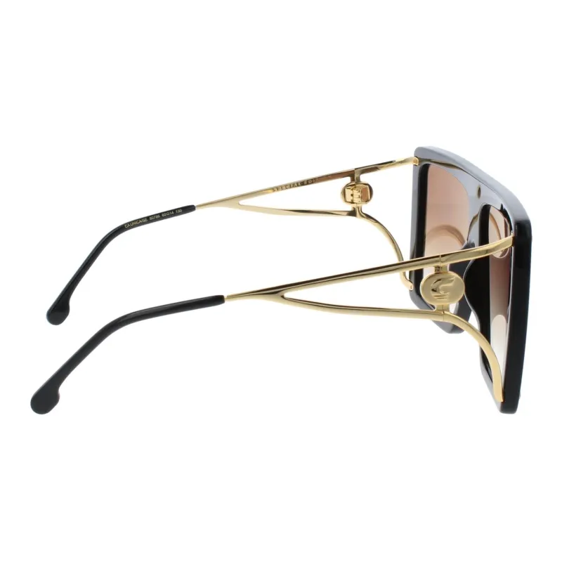 CARRERA Acetate Square Sunglasses Women's Black-3