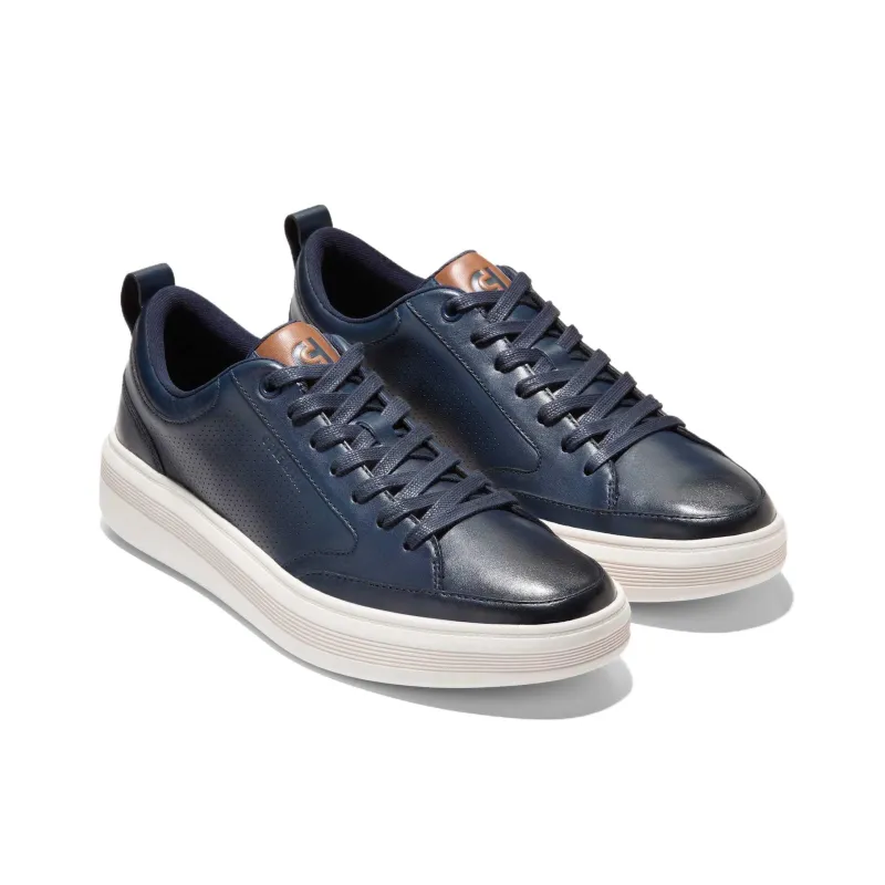COLE HAAN Lightweight Low Top Skateboard Shoes Men's Navy Blue-2