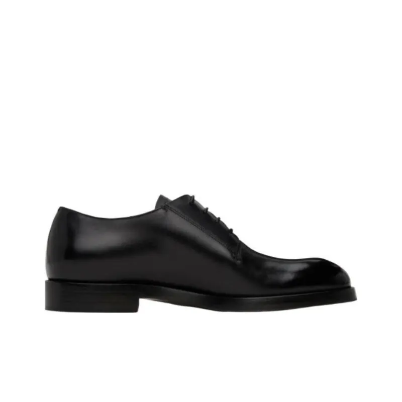 Ermenegildo Zegna Dress Shoes Men Low Top Black-1