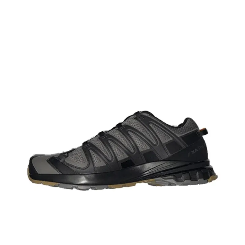 SALOMON XA Pro 3D V9 Anti Slip Wear Resistant Low Top Outdoor Shoes Men's Black-0