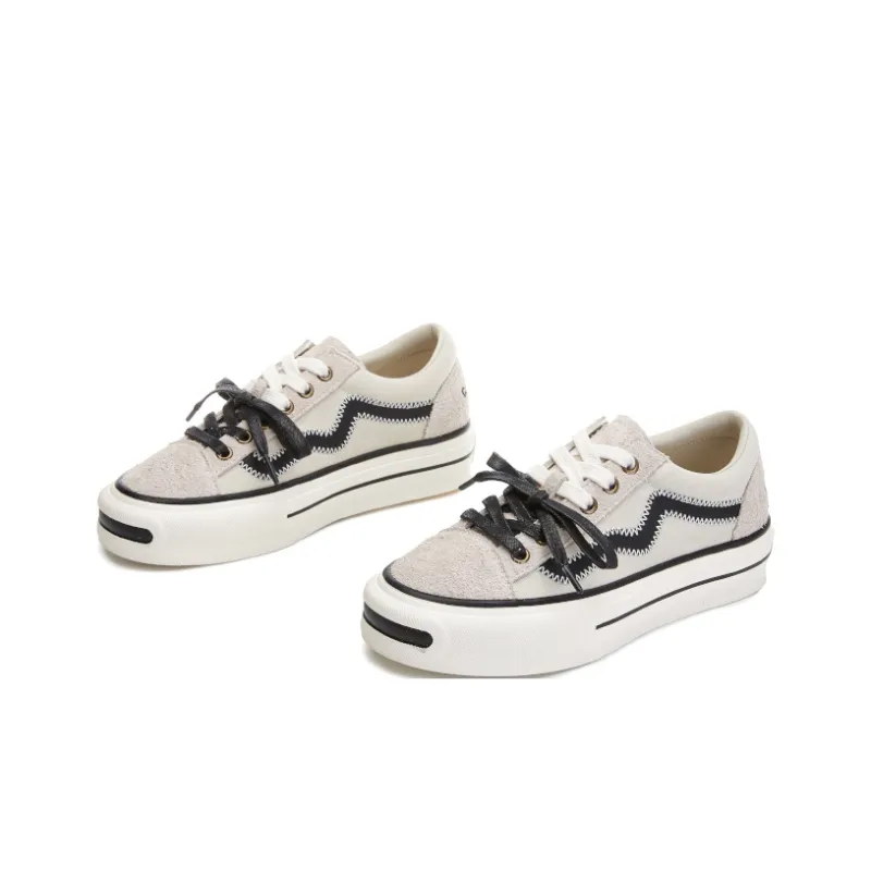 Zdwo Wear resistant And Lightweight Low Top Casual Shoes Women's-1