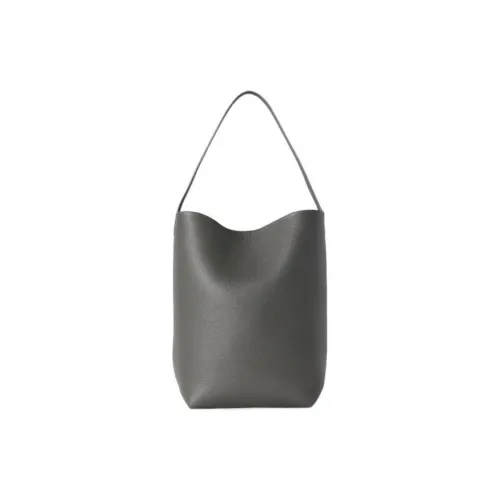 THE ROW N/S Park Calfskin Tote Bag Shopping Bag Shoulder Bags Medium Size Women's Sparrow Gray