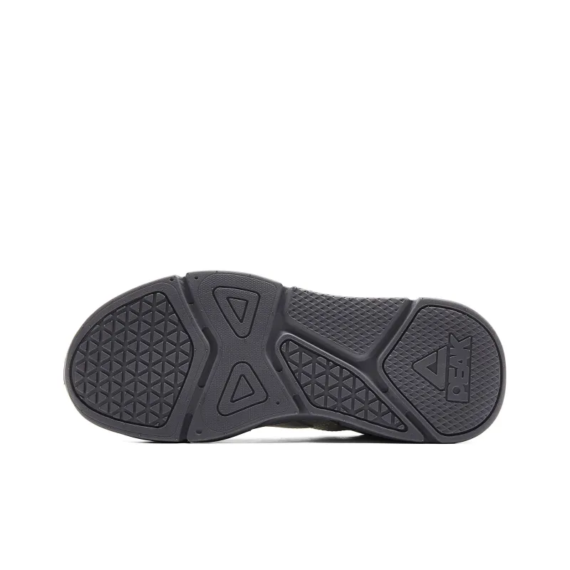 PEAK Shock Absorbers With Abrasion Resistant And Slip Resistant Properties Low Top Casual Shoes Men's Smoke Gray-5
