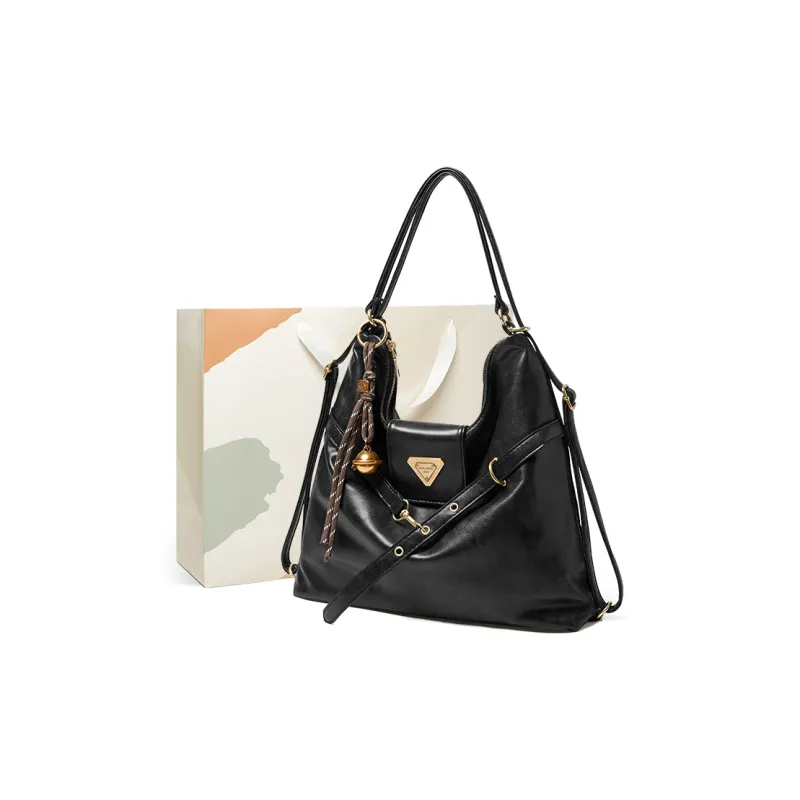 15 MINS Synthetic Leather Backpacks Totes Shoulder Bags Regular Women's Multicolor-4