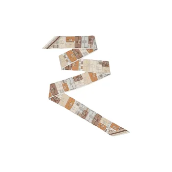 FENDI Wrappy Silk Scarf
